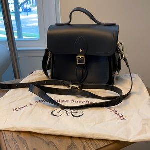 NWOT Navy Cambridge Satchel Company Crossbody